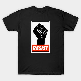 Resist Black Fist T-Shirt